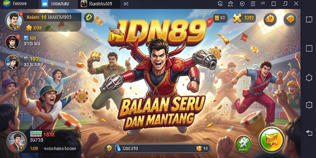 Gameplay balapan seru dengan mobil cepat di trek menantang.