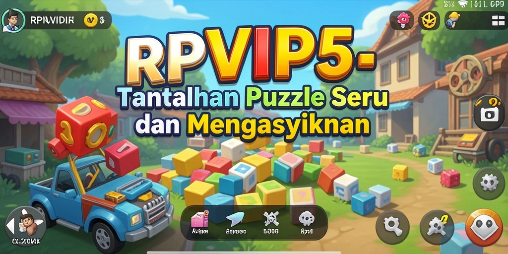 Tangkapan layar RPVIP5 menampilkan gameplay Puzzle yang menarik.